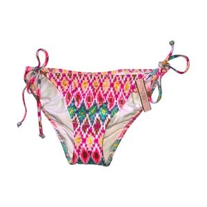 Victoria's Secret Pink and Yellow Bikini Bottoms